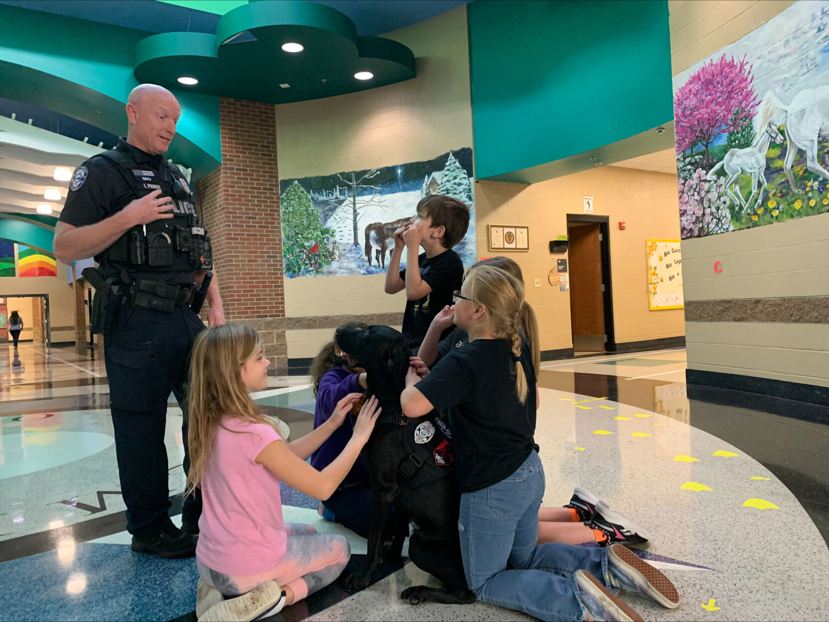 'He'll make you happy!' | Vader is a 4-legged SRO easing stress for Bullitt County students